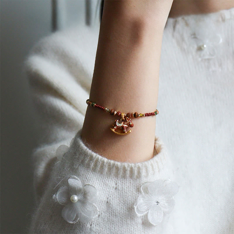 Buddha Stones馬油垂れ流し銅製各種ビーズ 優美ブレスレット - image 6