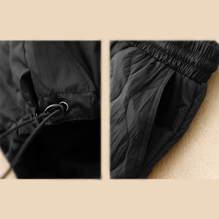 Buddha Stones冬用 曲線ライン 暖かい レディース 足首丈 ポケット付きパンツ - image 12