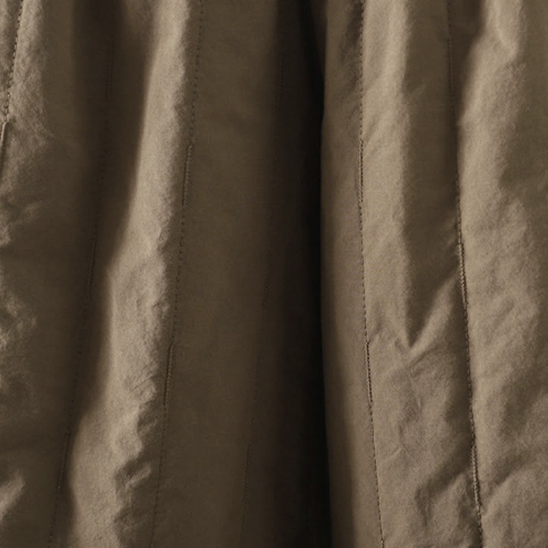 Buddha Stonesストレートライン ストライプ コットン レディース ハーレムパンツ ポケット付き - image 3