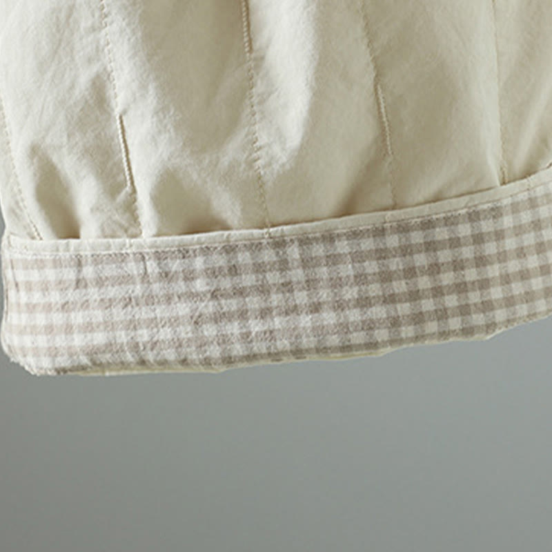 Buddha Stonesストレートライン ストライプ コットン フリース裏地 レディース ハーレムパンツ ポケット付き - image 21