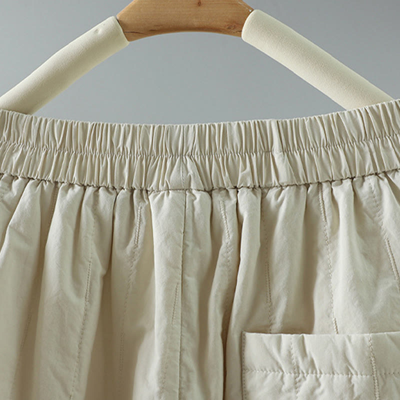 Buddha Stonesストレートライン ストライプ コットン レディース ハーレムパンツ ポケット付き - image 15