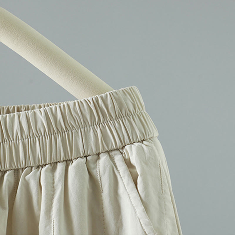 Buddha Stonesストレートライン ストライプ コットン レディース ハーレムパンツ ポケット付き - image 16