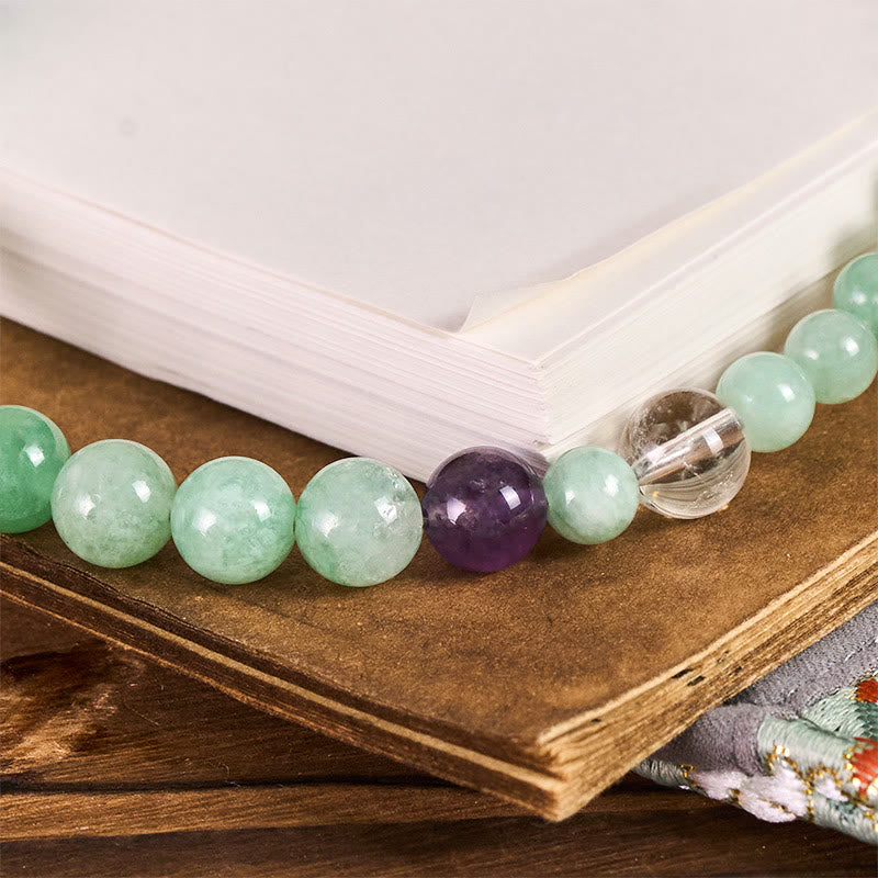 Buddha Stones翡翠ビーズ豊かさキーホルダー携帯電話吊り下げ装飾 - image 2