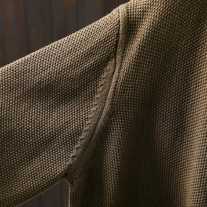 Buddha Stones秋 フローラルボタン コットン レディース 長袖 ニットカーディガン セーター - image 14