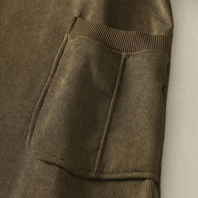 Buddha Stones冬用ハイネック 暖かいコットン レディース 長袖 ミディ丈 ワンピース ポケット付き - image 18