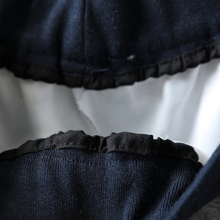 Buddha Stones秋冬 無地 カラーブロック レディース コットンパンツ ポケット付き - image 10