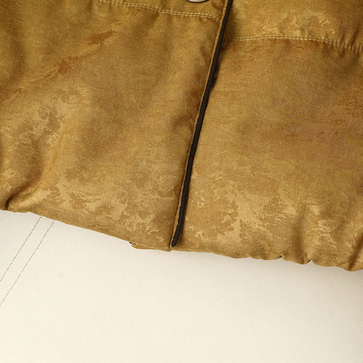 Buddha Stonesフロッグボタン ダークパターン ジャカード レディース 長袖 厚手 ジャケット ポケット付き - image 8