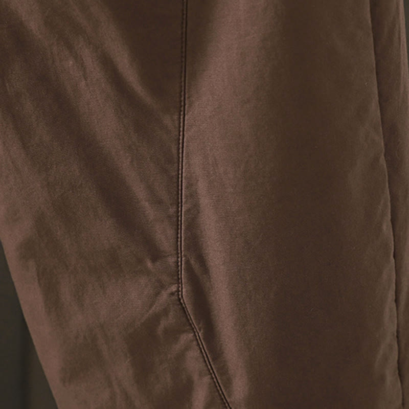 Buddha Stones無地コットン レディース ハーレム サーマルパンツ ポケット付き - image 11