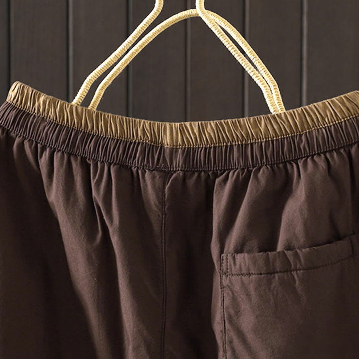 Buddha Stones無地コットン レディース ハーレム サーマルパンツ ポケット付き - image 9