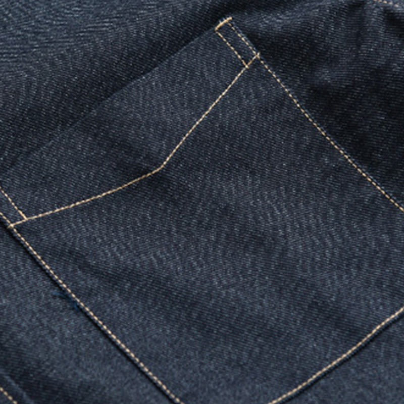 Buddha Stones秋冬 無地ボタン 長袖 メンズ コットンジャケット ポケット付き - image 6