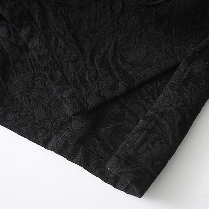 Buddha Stonesスプリングジャカード メンズ フロッグボタン コットン 長袖ジャケット ポケット付き - image 10