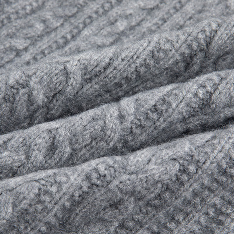 Buddha Stonesカジュアル 冬 ツイストボタンデザイン コットン レディース 長袖 ニットカーディガン - image 29