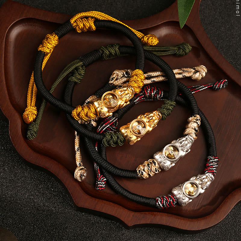 Buddha Stones貂秀 富運 手編みロープブレスレット - image 15