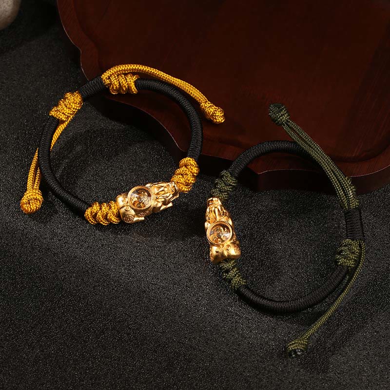 Buddha Stones貂秀 富運 手編みロープブレスレット - image 13