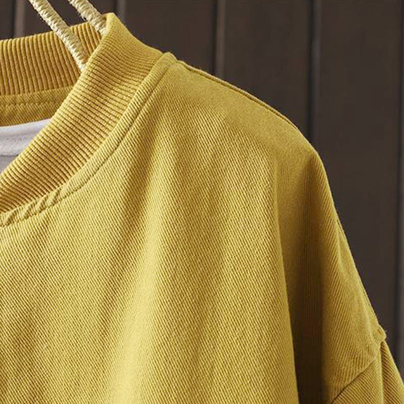 Buddha Stones秋冬 ボタンダウン レディース コットン 長袖 アウタージャケット ポケット付き - image 11