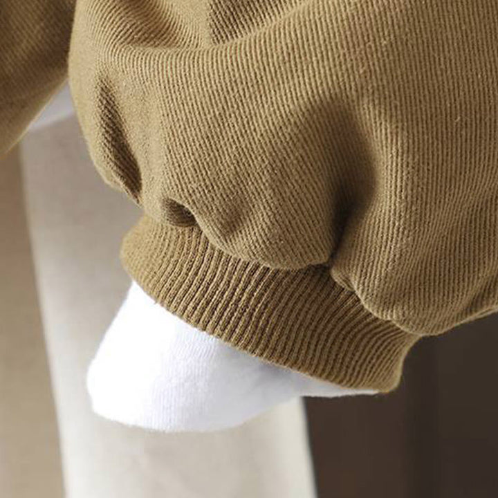 Buddha Stones秋冬 ボタンダウン レディース コットン 長袖 アウタージャケット ポケット付き - image 24