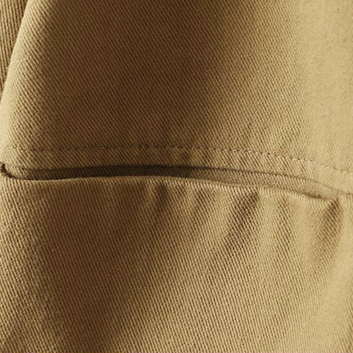 Buddha Stones秋冬 ボタンダウン レディース コットン 長袖 アウタージャケット ポケット付き - image 22