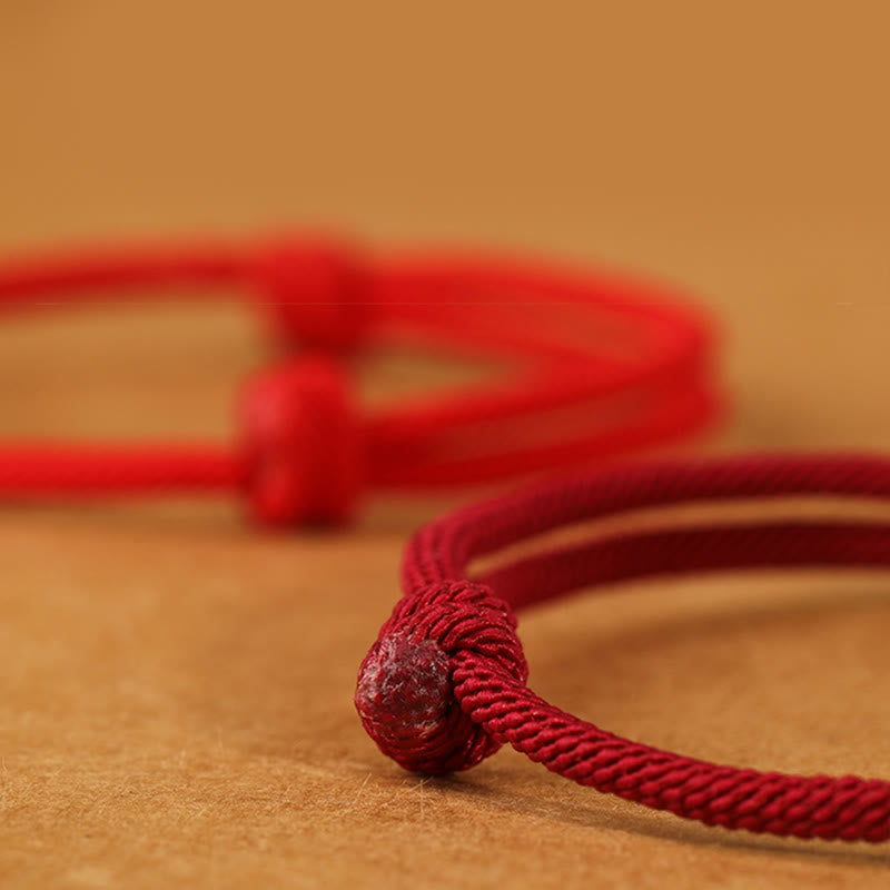 Buddha Stones999スターリングシルバー 馬年 十二支 紐編み幸運ブレスレット - image 59