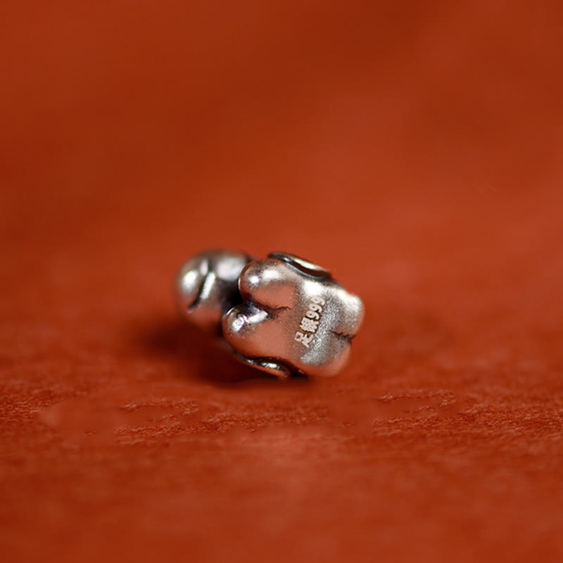 Buddha Stones999スターリングシルバー 馬年 925スターリングシルバー 平和と喜びのチャームストリング 編み込み幸運ブレスレットアンクレット - image 22