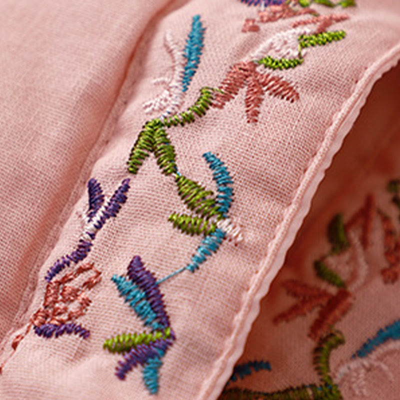 Buddha Stones冬 花刺繍 カエルボタン 長袖 レディース サーマルジャケット - image 12