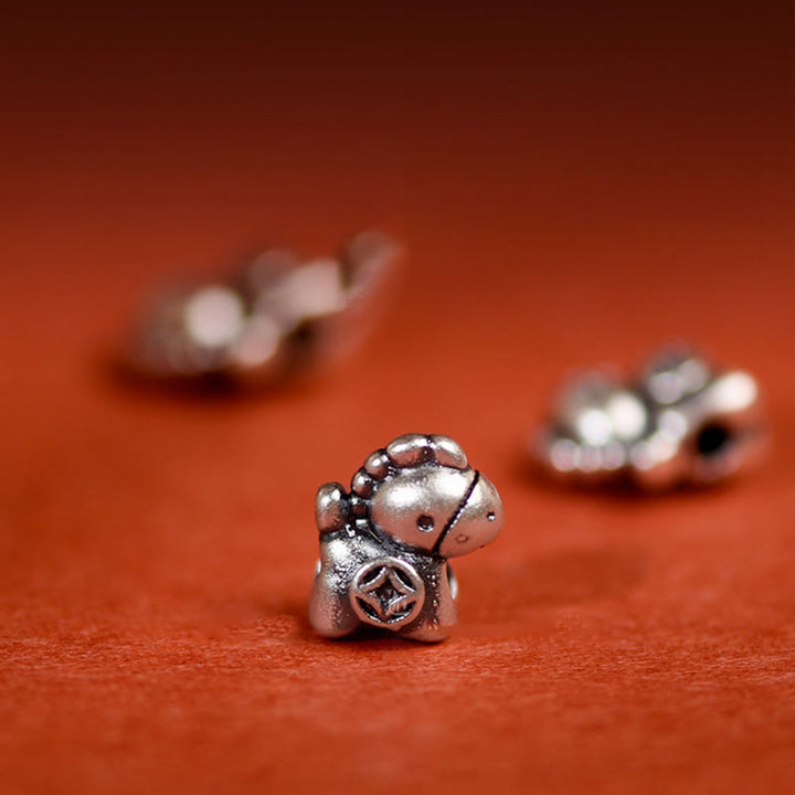 Buddha Stones999スターリングシルバー 馬年 925スターリングシルバー ベルストリング 幸運 子供 大人 ブレスレット アンクレット - image 18