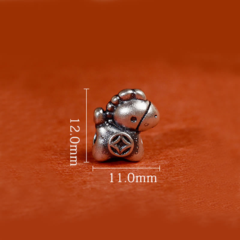 Buddha Stones999スターリングシルバー 馬年 925スターリングシルバー ベルストリング 幸運 子供 大人 ブレスレット アンクレット - image 20