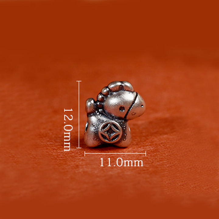 Buddha Stones999スターリングシルバー 馬年 925スターリングシルバー ベルストリング 幸運 子供 大人 ブレスレット アンクレット - image 20