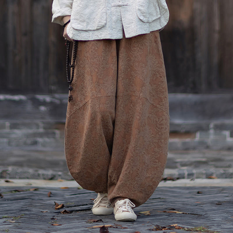 Buddha Stones秋 ジャカード レディース フロッグボタン 長袖シャツ パンツ コットンリネン 衣類 - image 39