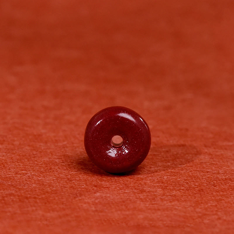 Buddha Stones辰砂平和のお守りチャームハンドメイド 紐 調節可能良縁祈願ブレスレット アンクレット - image 9