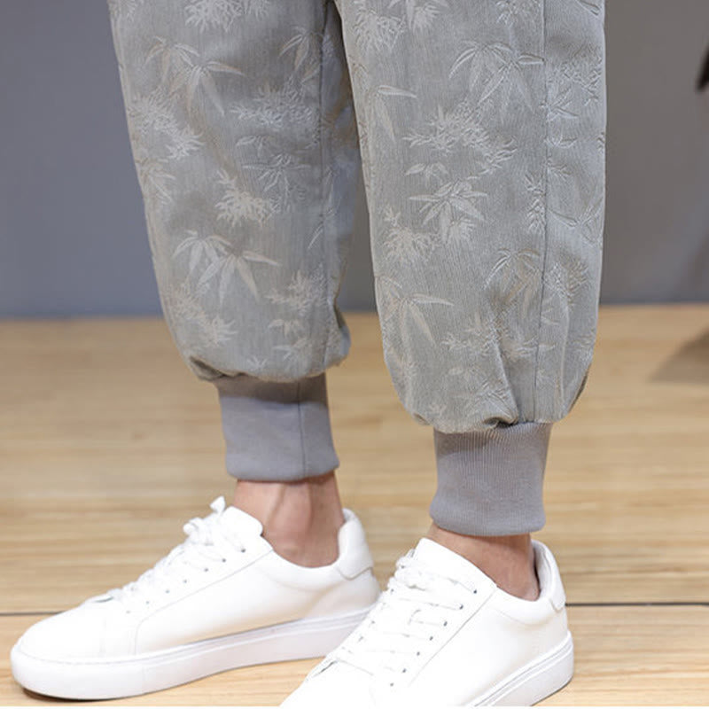 Buddha Stones 2点セット 冬用 厚手 竹 メンズ 唐装 カエルボタン コットン コーデュロイ 長袖 ジャケット パンツ セット ポケット付き - image 21