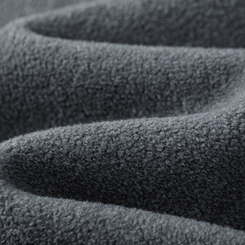 Buddha Stones秋冬 ジッパーデザイン フリース裏地 長袖 コットン メンズ パーカー - image 8