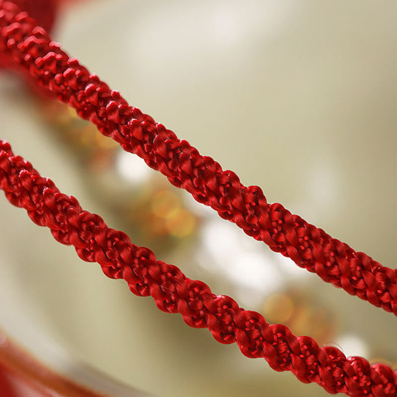 Buddha Stones999スターリングシルバー 馬年 自由 手作業製 ストリングブレスレット - image 13