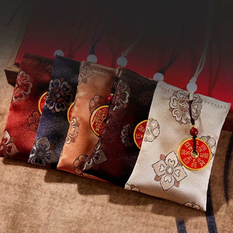 Buddha Stonesの幽霊お金を使うジャカード刺繍サシェ良縁祈願吊り下げ装飾 - image 6