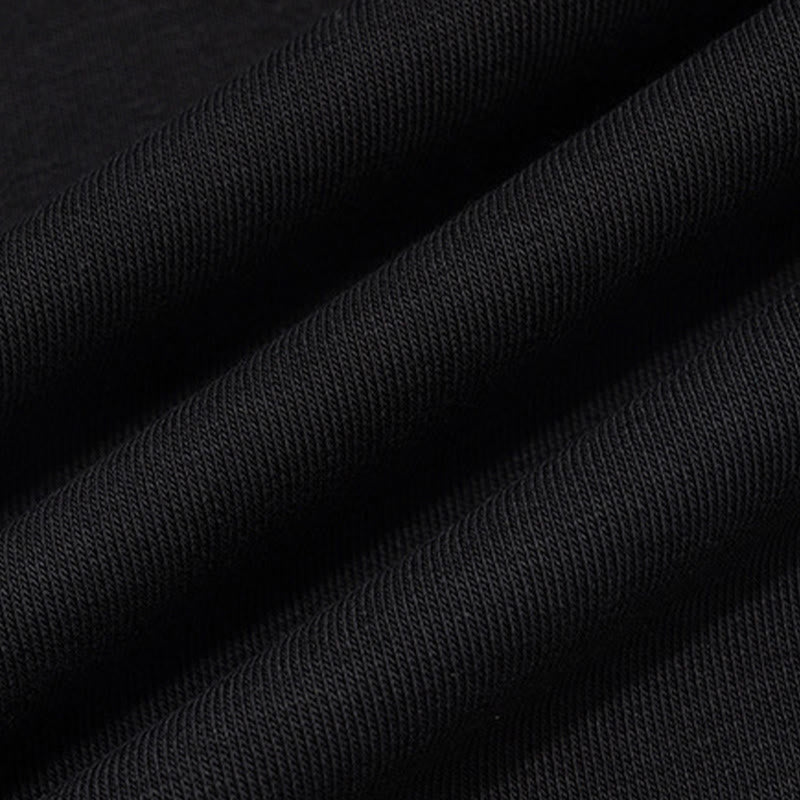 Buddha Stones秋冬ポロカラーボタンメンズスウェットシャツコットンプルオーバー - image 11