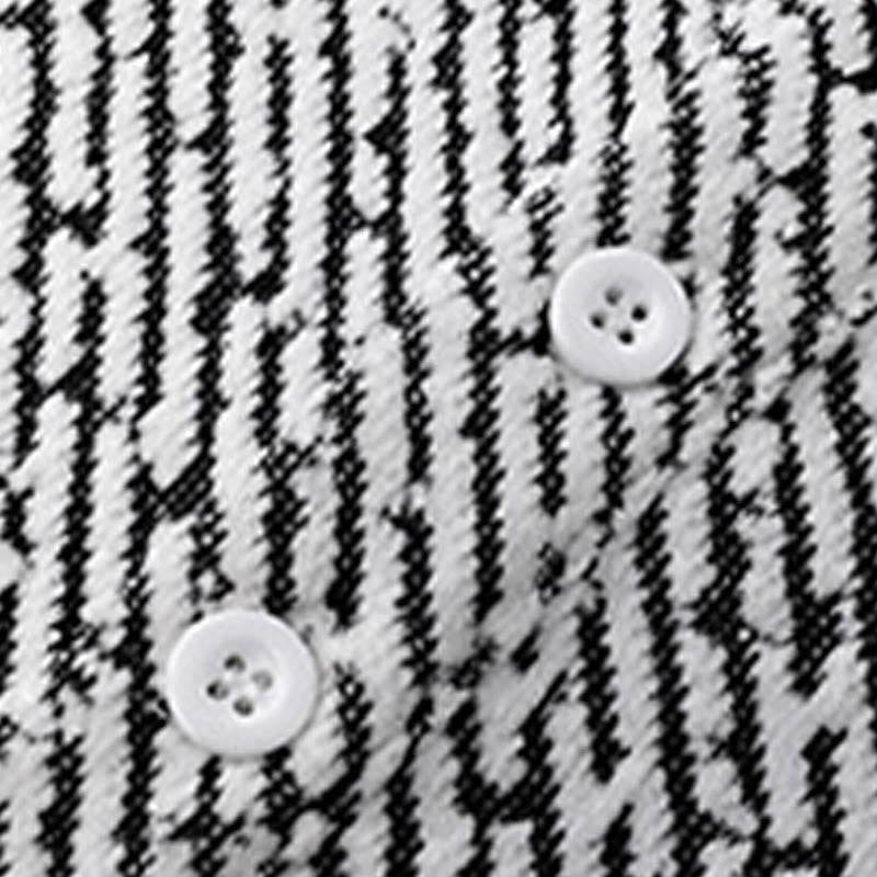 Buddha Stones秋 クルーネック ストライプ ボタン メンズ スウェットシャツ プルオーバー - image 13