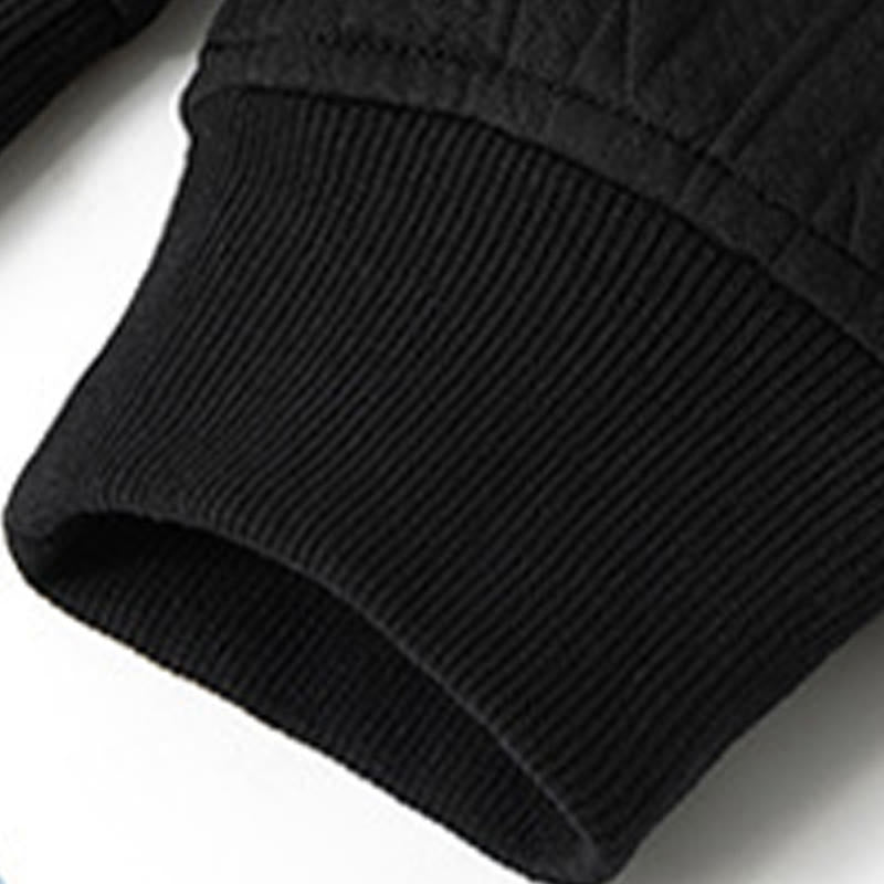 Buddha Stones秋冬 ボタン ツイストデザイン 長袖 メンズ パーカー - image 12