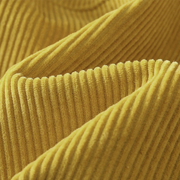 Buddha Stonesプレーン ゴムウエスト レディース クロップド 7-8丈 ワイドレッグ コーデュロイパンツ - image 10