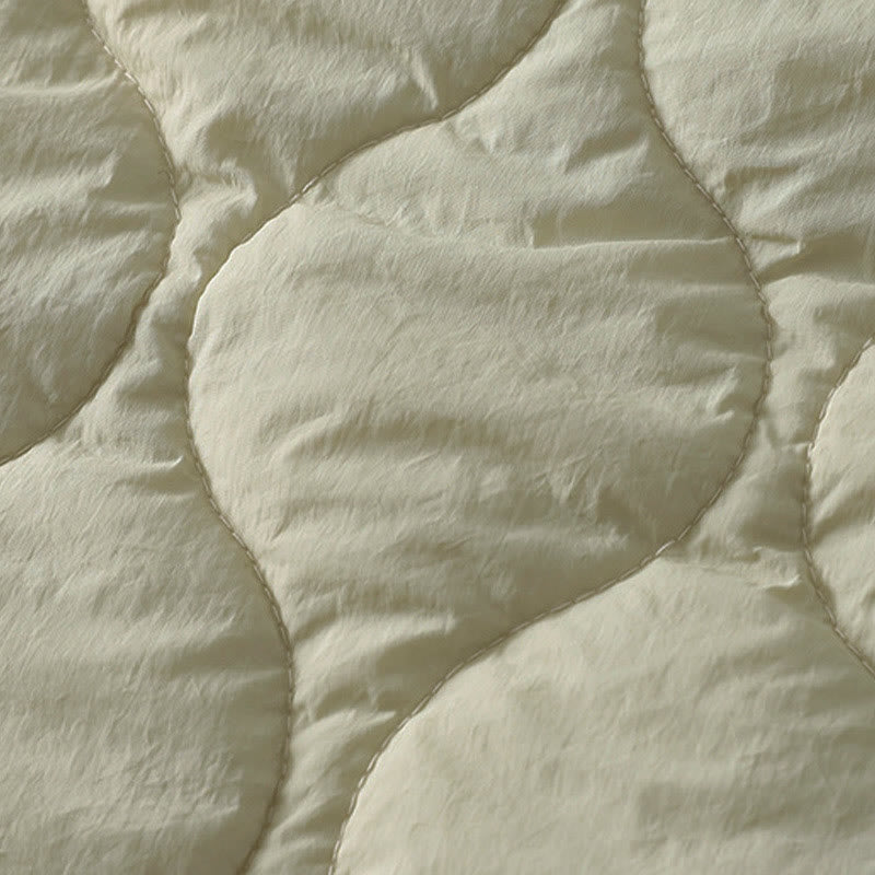 Buddha Stones冬 カーブライン 伸縮性ウエスト ドローストリング パッチワーク チェック柄 コットン サーマル レディース パンツ ポケット付き - image 13