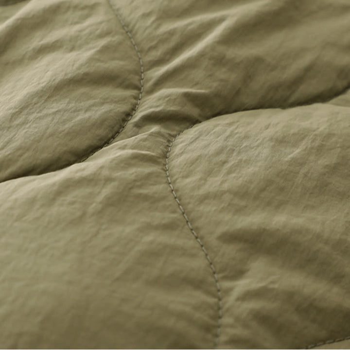 Buddha Stones冬用 カーブライン 伸縮性ウエスト ドローストリング コットン サーマル レディース パンツ ポケット付き - image 9