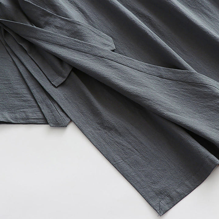 Buddha Stones当山伝統太極拳儀式用ロングワイドスリーブメンズ道教ロングローブ - image 10