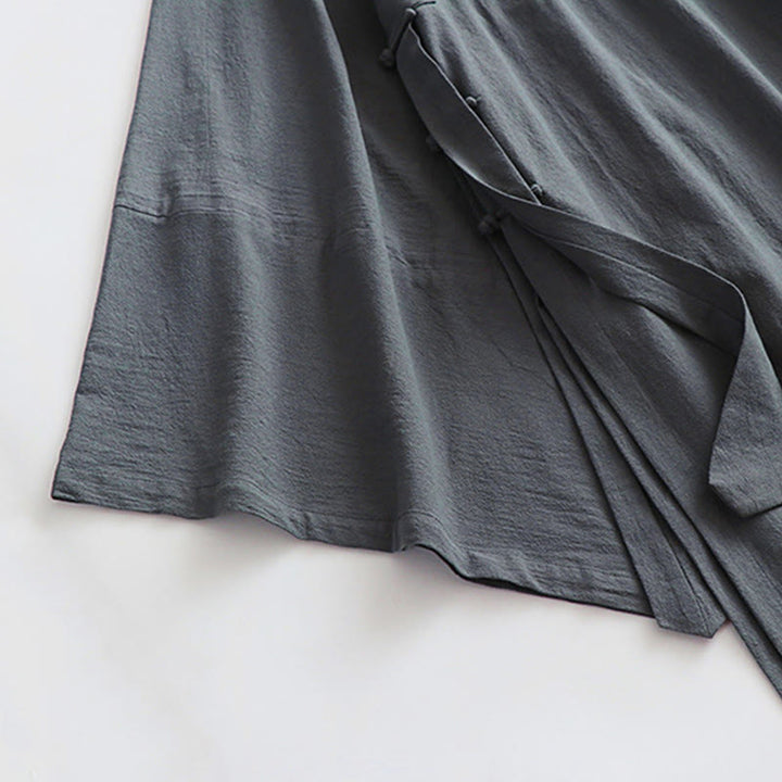 Buddha Stones当山伝統太極拳儀式用 七分袖 男性用道教ロングローブ - image 11