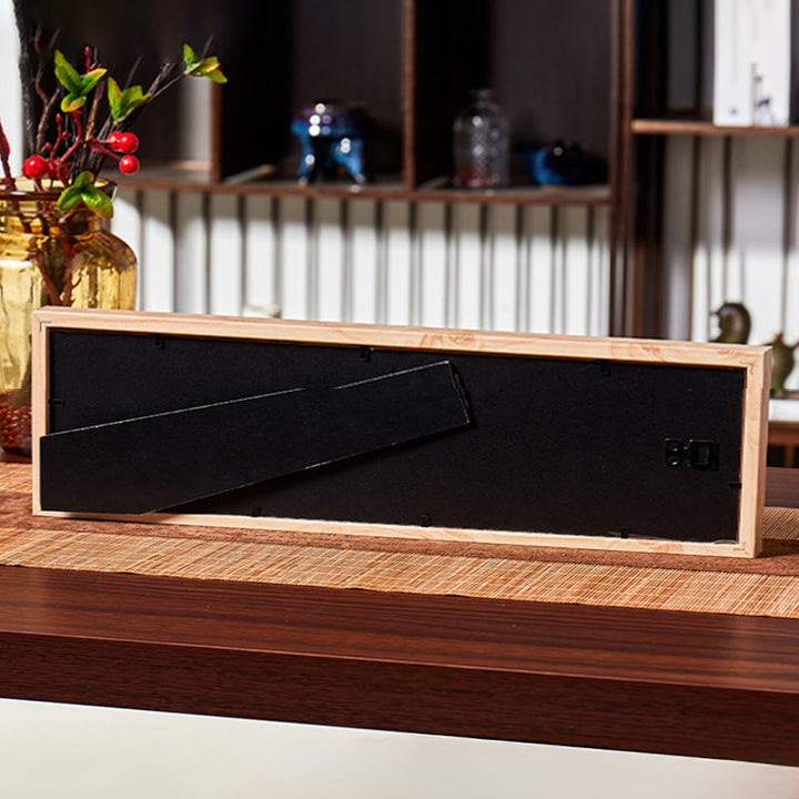 Buddha Stonesグリーンクリスタル 八卦鯉陰陽金インゴット フォトフレーム オーナメント ホームデコレーション - image 14