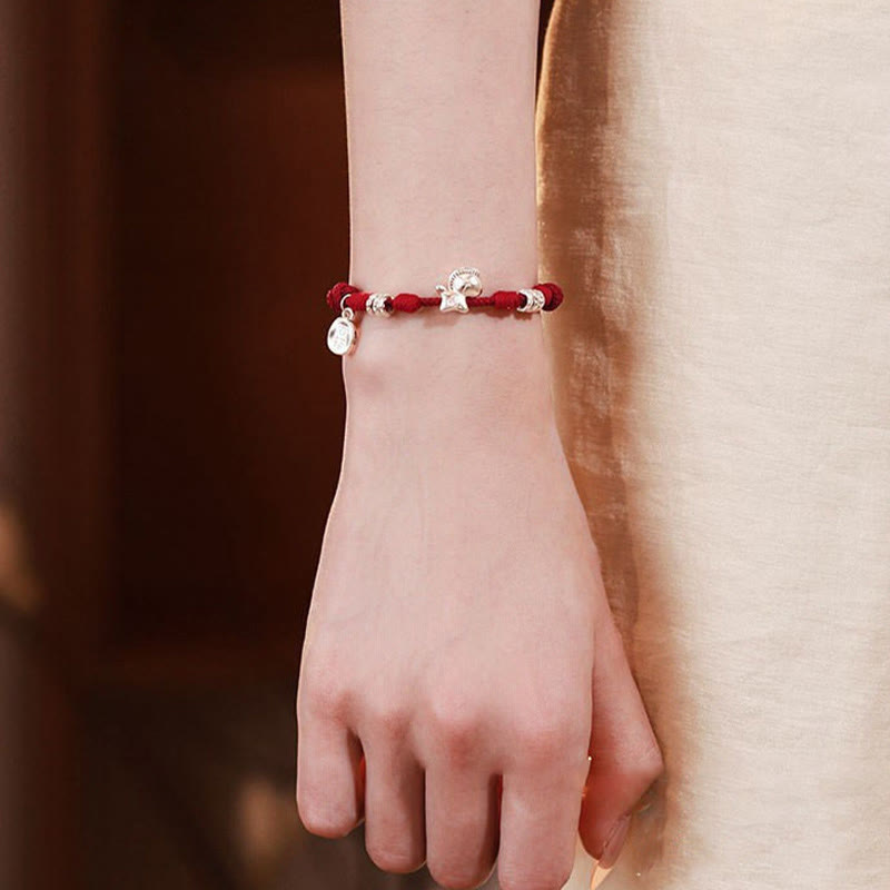 Buddha Stones999スターリングシルバー 馬年フリーダムストリングブレスレット - image 11