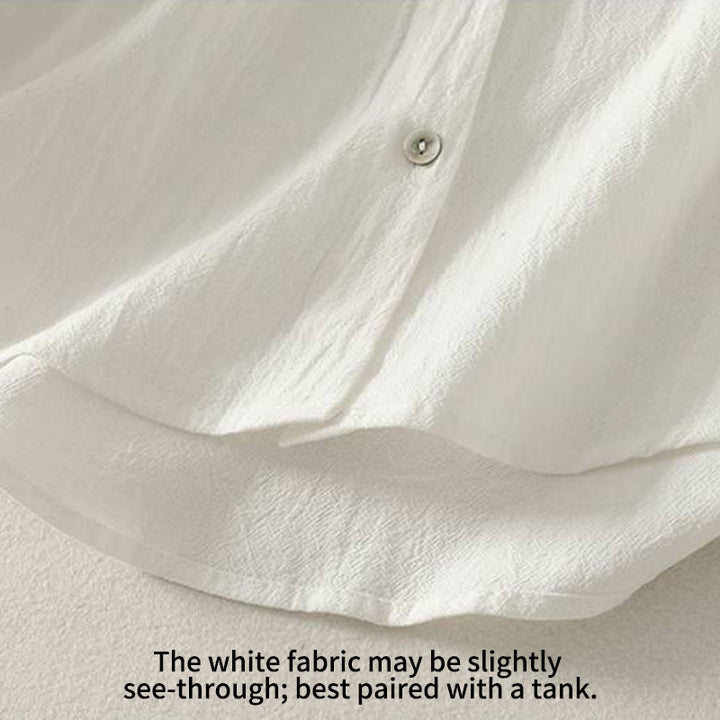 Buddha Stones秋 クルーカラー 長袖 レディース ポリエステル シャツ ポケット付き - image 20