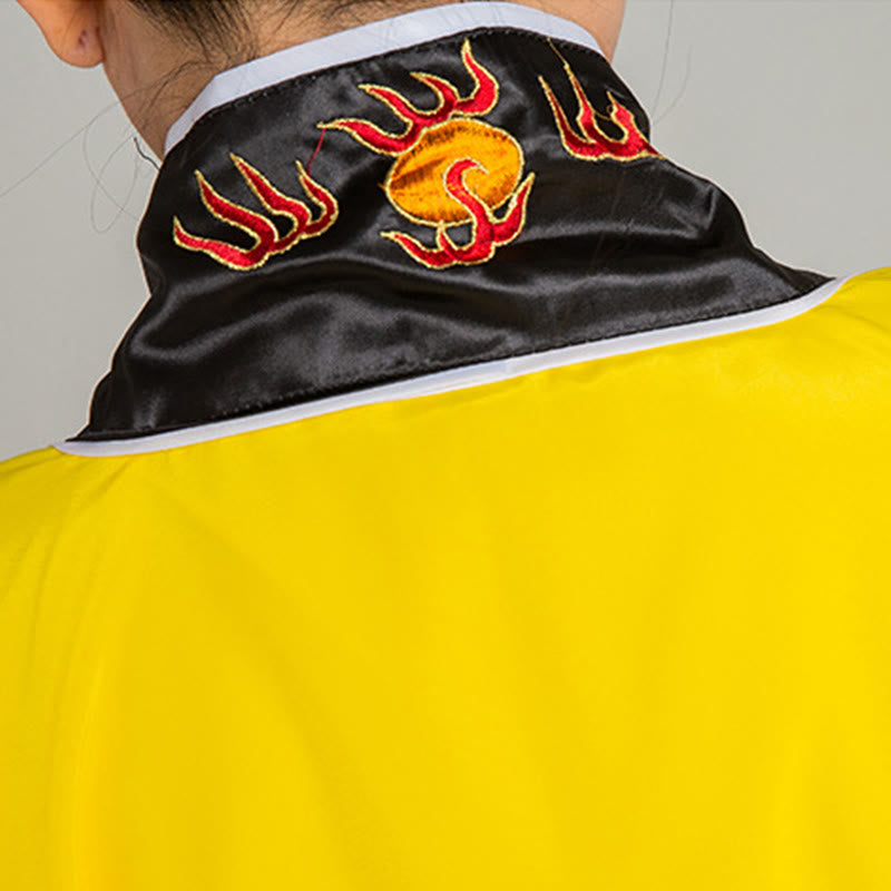 Buddha Stones武当山刺繍龍虎長袖ユニセックス道教ローブ着物気功儀式用 - image 11