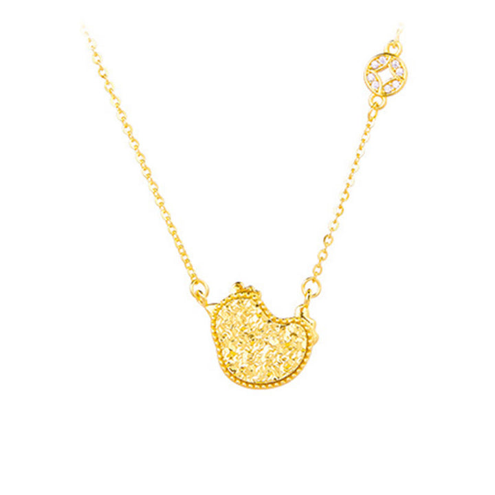 Buddha Stones午年 中国の干支 925スターリングシルバー コインデザイン良縁祈願チェーンネックレスペンダント - 雄鶏 - シルバー（良縁祈願♥ 守護） - image 27