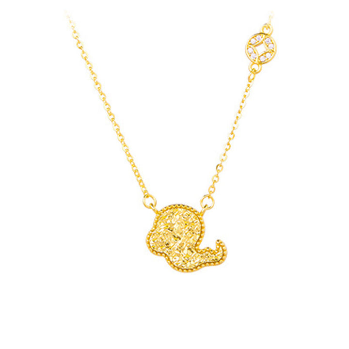 Buddha Stones午年 中国の干支 925スターリングシルバー コインデザイン良縁祈願チェーンネックレスペンダント - 蛇 - シルバー（良縁祈願♥ 守護） - image 21