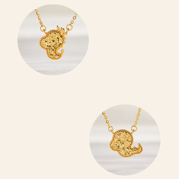 Buddha Stones午年 中国の干支 925スターリングシルバー コインデザイン良縁祈願チェーンネックレスペンダント - image 35