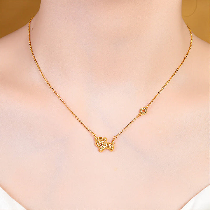 Buddha Stones午年 中国の干支 925スターリングシルバー コインデザイン良縁祈願チェーンネックレスペンダント - image 16