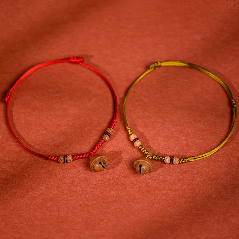 Buddha Stones赤紐桃の木ビーズベル 強度調節可能 猫 小型犬 ペット用首輪 - image 17